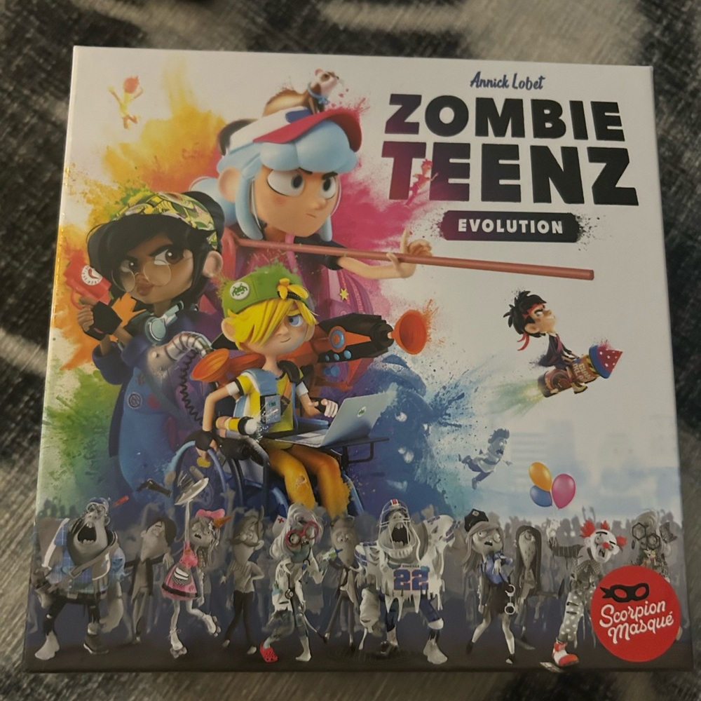 Zombie Teenz Evolution Board Game